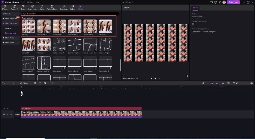 effet de division Edimakor
