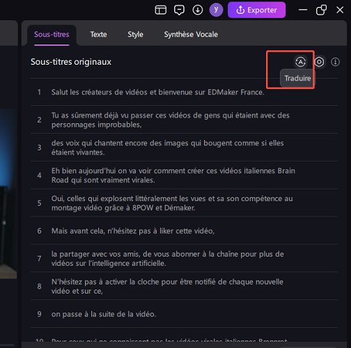 regarder double sous-titres 7