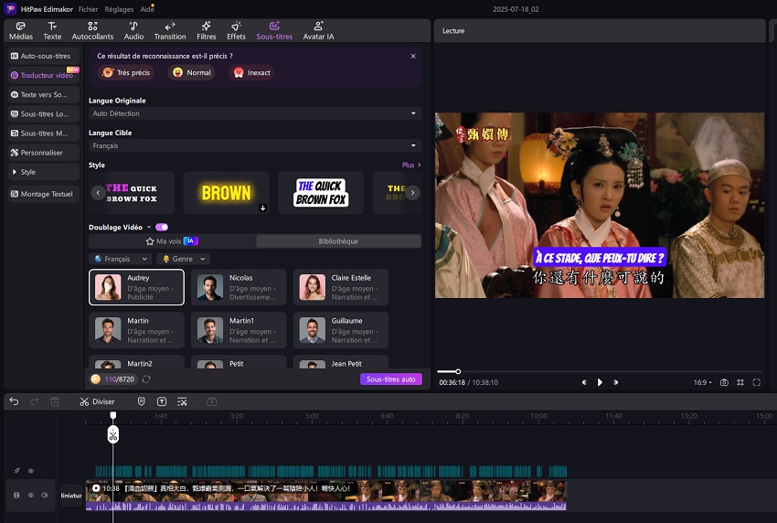 traduire une vidéo facebook en ligne