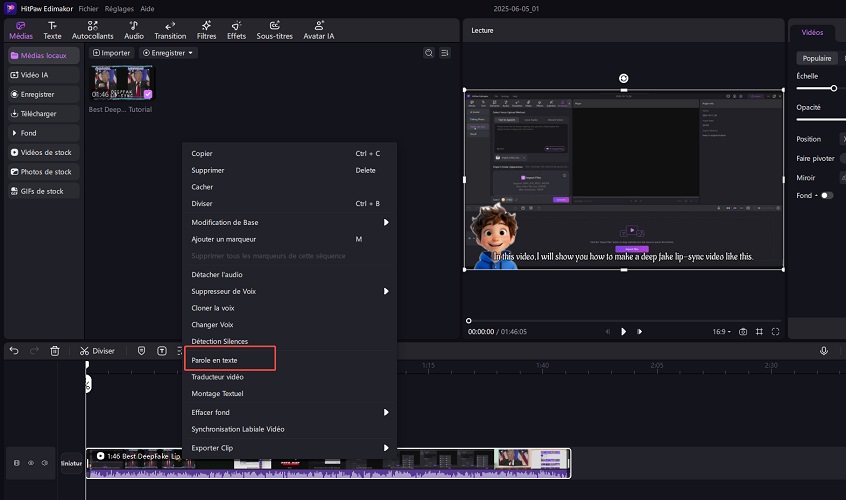Conversion de fichiers audio en texte