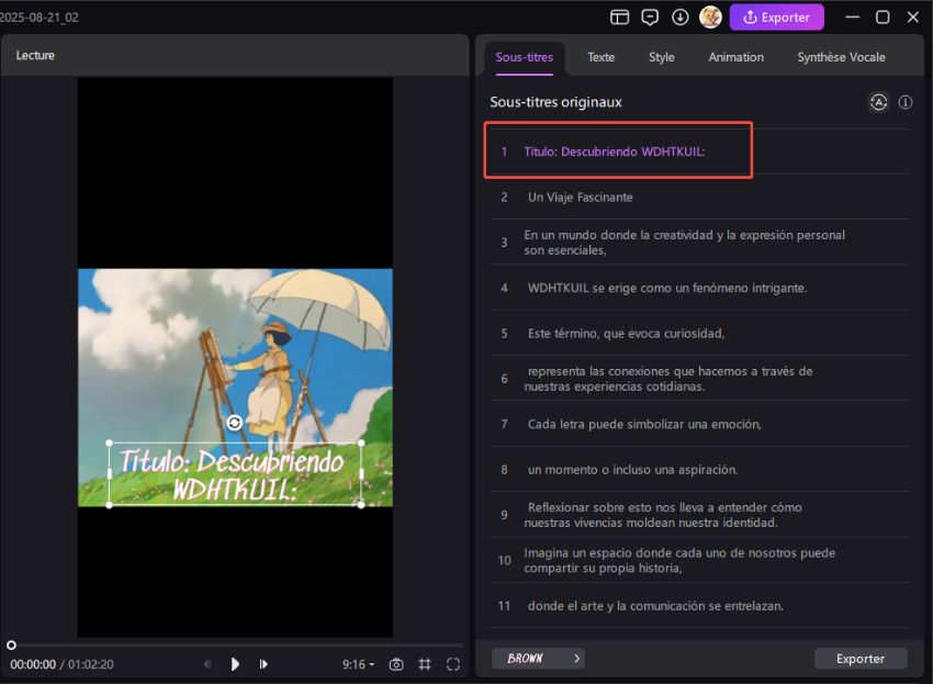 edimakor traduit des vidéos Netflix