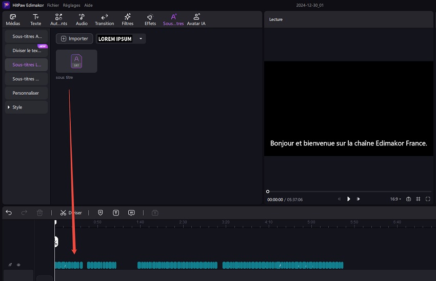 Sous-titre Yifi