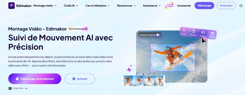 Application de mosaïque vidéo Edimakor