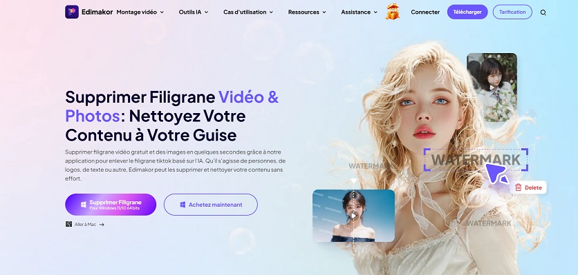 Programme de suppression de filigrane