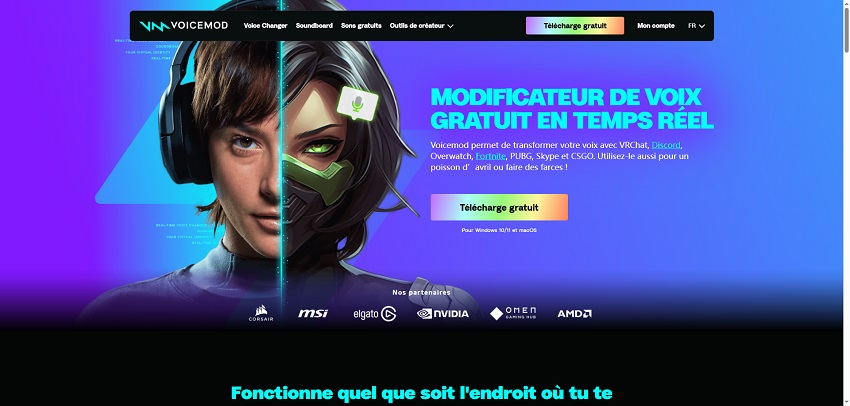 modificateur de voix voicemod