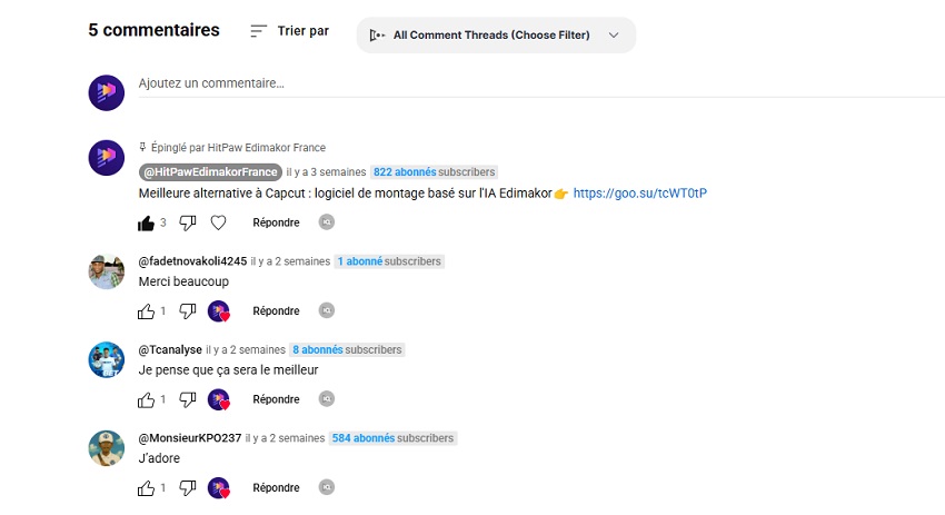 Solutions si la traduction ne fonctionne pas