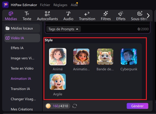 ainimation ia style