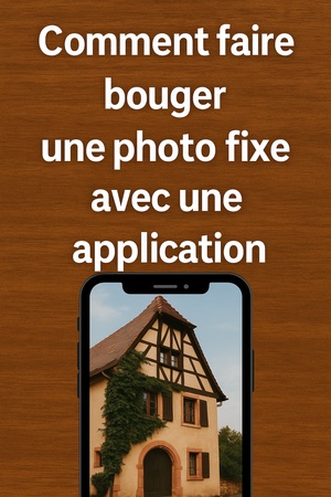 bouger une photo fixe