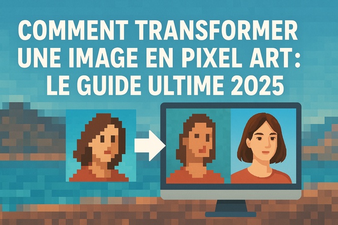 transformer une image en pixel art