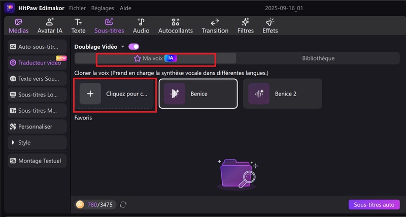 Edimakor traduire une video anglais en francais