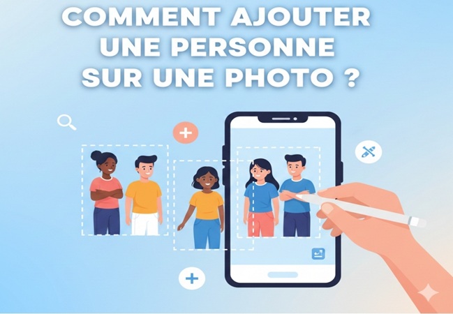 ajouter une personne à une photo