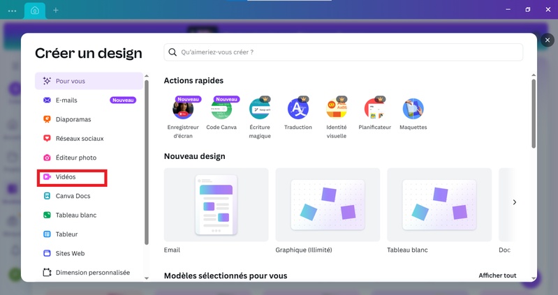 ajouter musique sur video canva