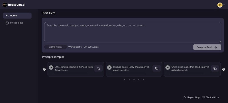 alternative à suno Beatoven.ai
