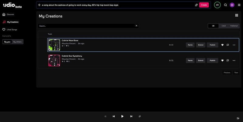 alternative à suno Udio