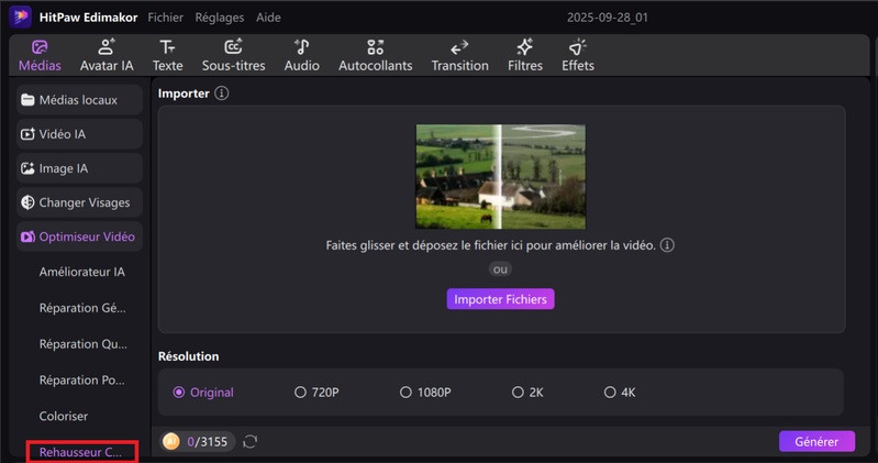 améliorer la qualité d une vidéo pixelisée Edimakor