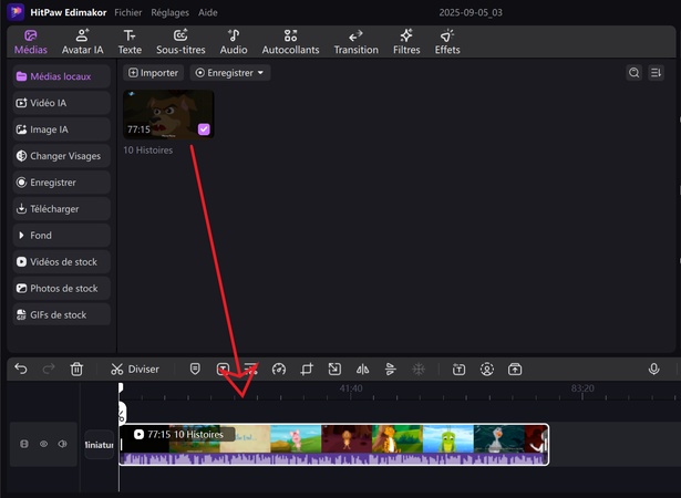 application pour mettre des paroles sur une vidéo