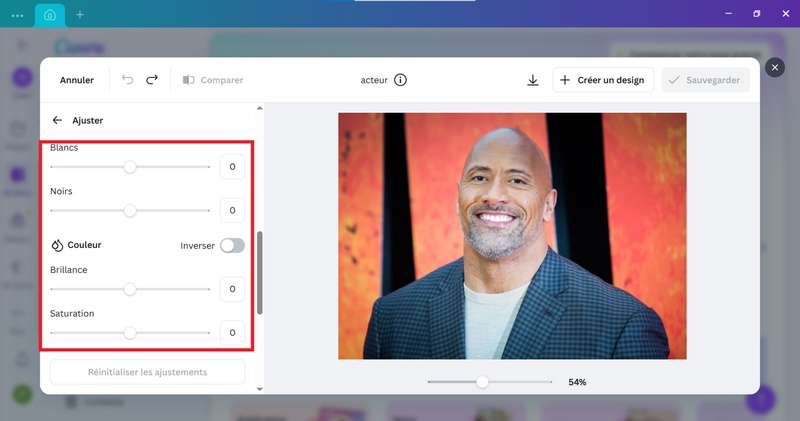 canva modifier photo
