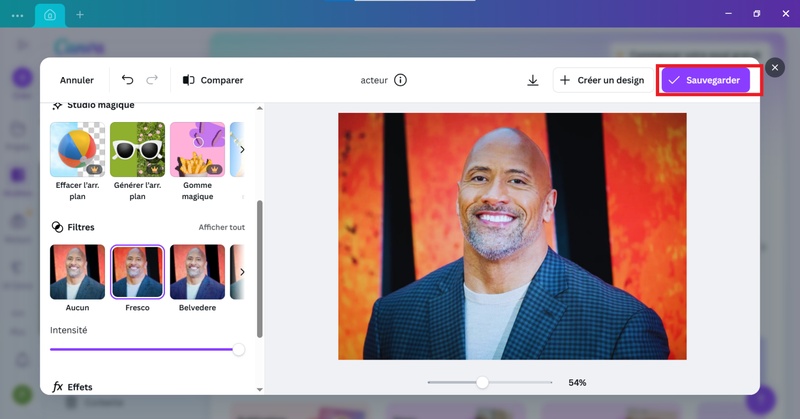 canva modifier photo
