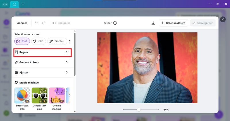 canva modifier photo