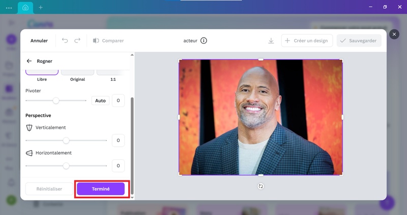 canva modifier photo