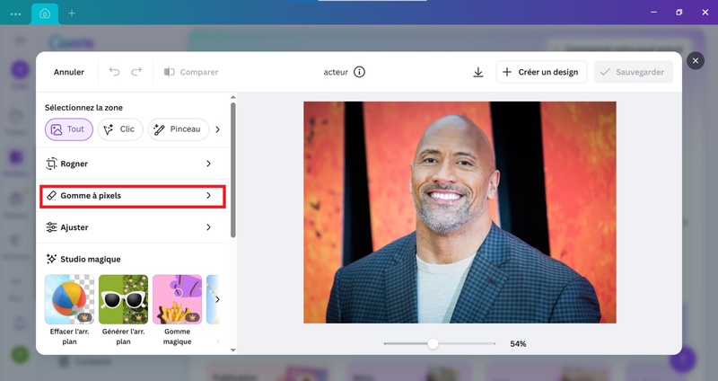 canva modifier photo