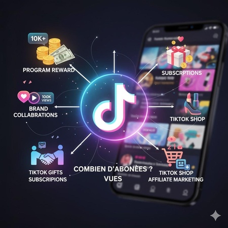 combien d’abonnés pour gagner de l’argent sur tiktok