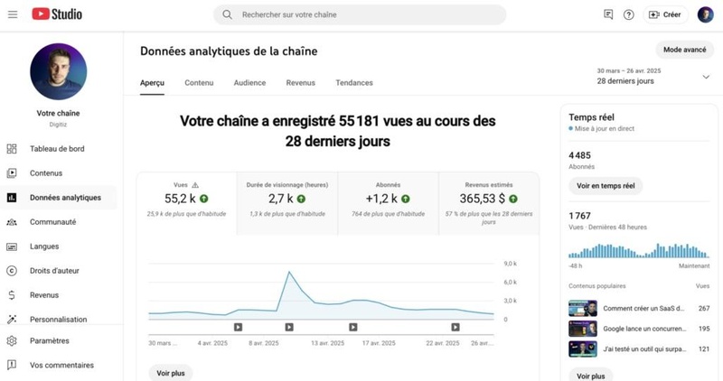 comment gagner de l’argent sur youtube