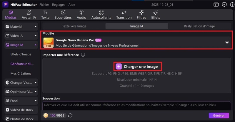 creer emoji iphone avec Edimakor image ia