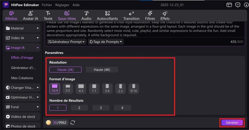 creer emoji iphone avec Edimakor