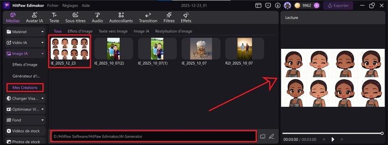 creer emoji iphone avec Edimakor