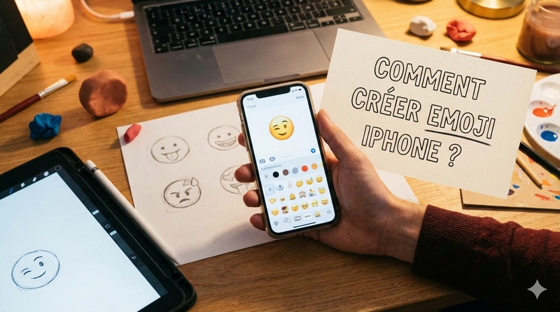 creer emoji iphone