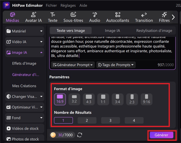 influenceuse ia instagram Edimakor