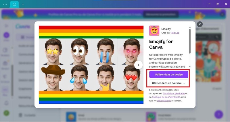 creer emoji iphone a partir d une photo avec canva