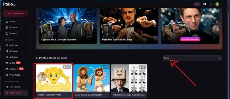 creer emoji iphone a partir d une photo avec pollo