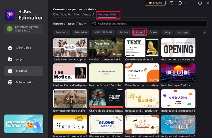 créer bande annonce gratuit Edimakor