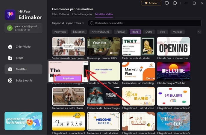 créer bande annonce gratuit Edimakor