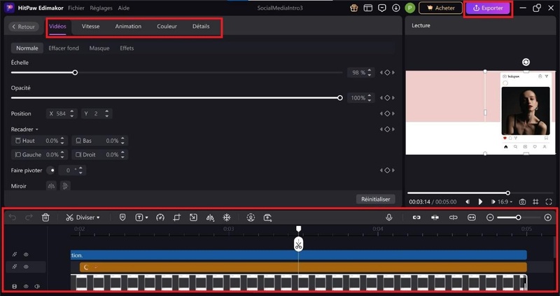 créer bande annonce gratuit Edimakor