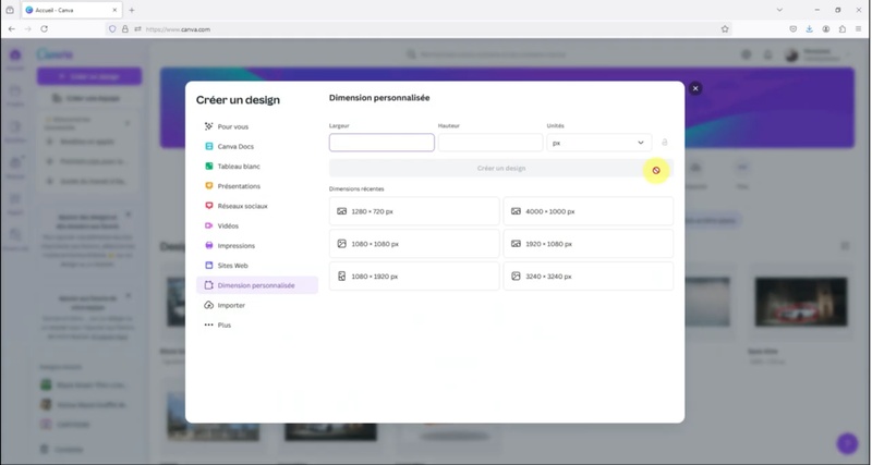 créer une carte animée pour vos vidéos de voyage Canva