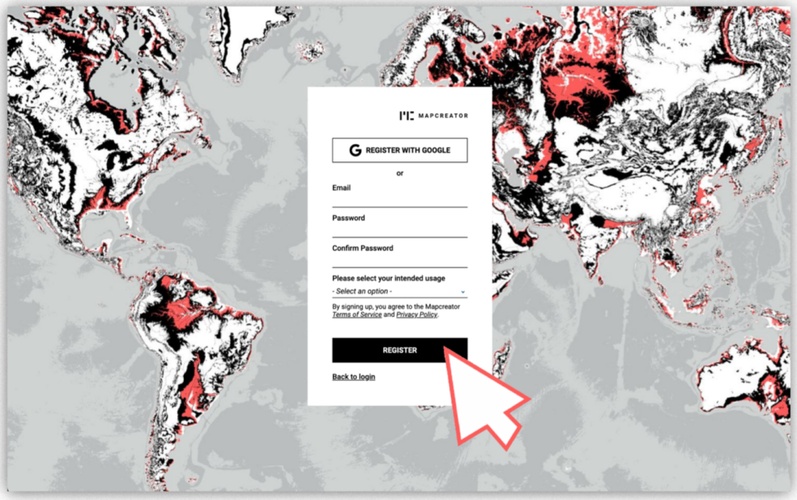créer une carte animée pour vos vidéos de voyage Mapcreator