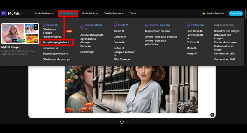 deepfake gratuit MyEdit