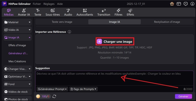 deepfake photo Edimakor image ia nano banana