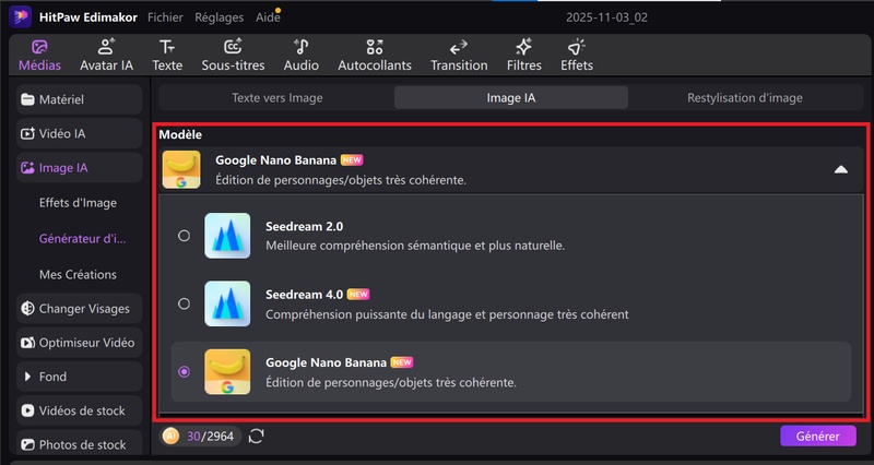 Edimakor modifier photo