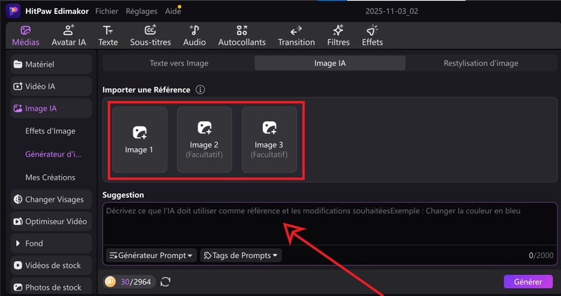 Edimakor modifier photo