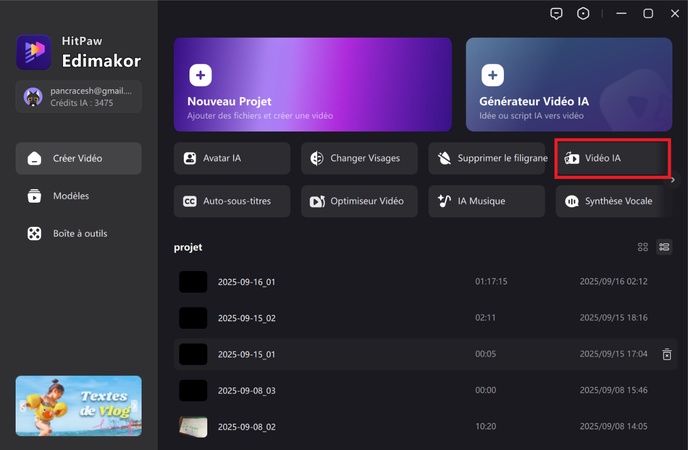 edimakor video ia transformer une video en dessin animé