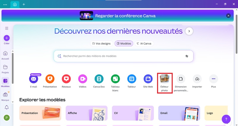 enlever le fond d une image canva