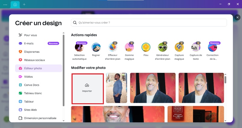 enlever le fond d une image canva