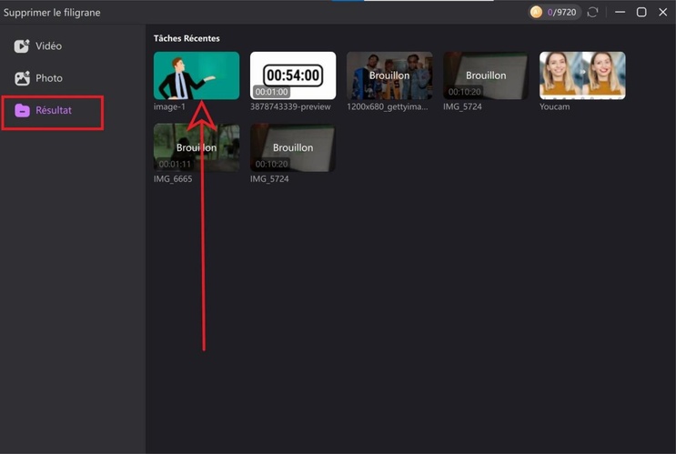 comment enlever logo sur photo avec edimakor