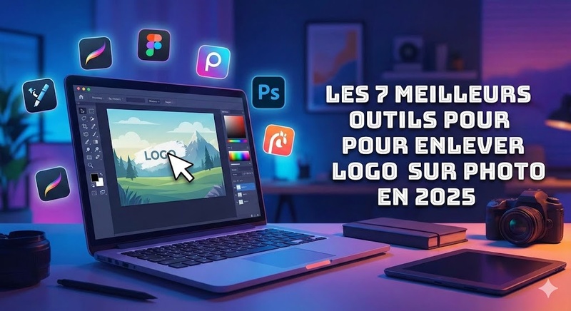 enlever logo sur photo