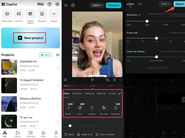 filtre halloween photo en ligne CapCut