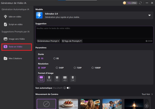 gagner de l’argent sur facebook avec Edimakor vidéo IA